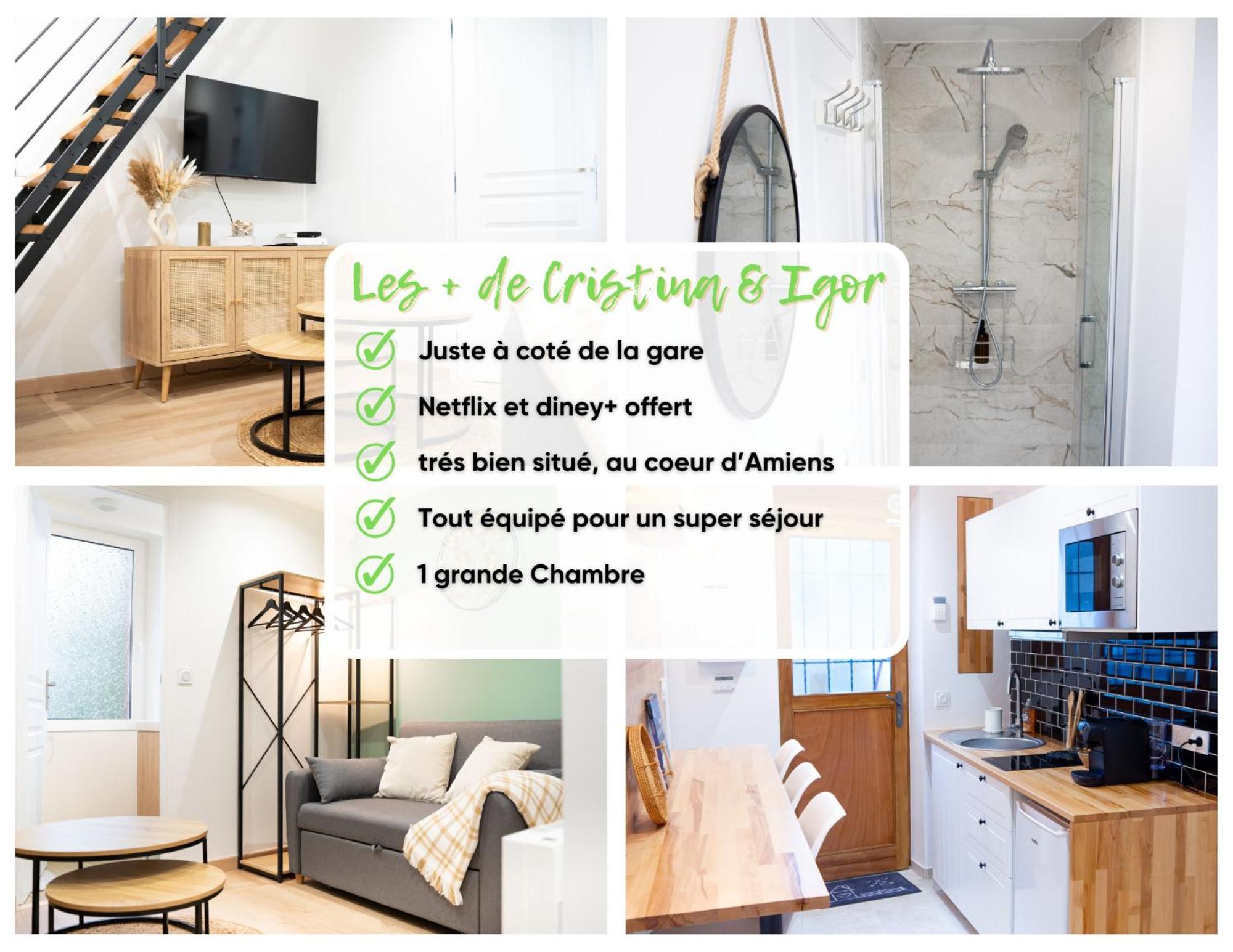 Maison Cosy Centre Gare Amiens Ngoại thất bức ảnh